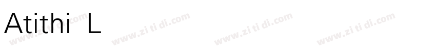 Atithi Light字体转换